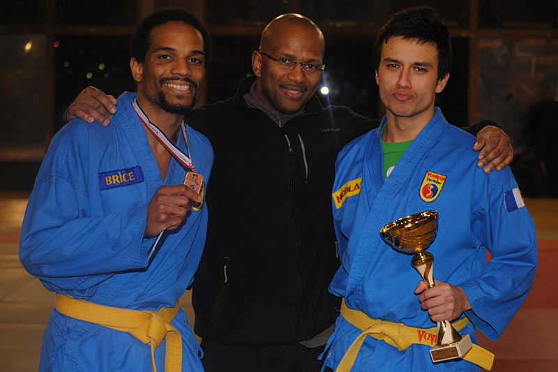 Brice Nabab, Simon Jacquet et Nicolas Bounkaï