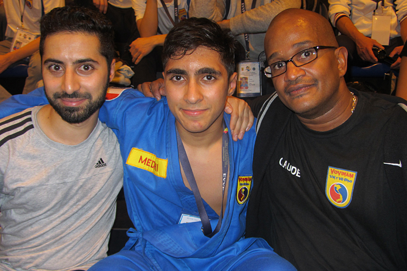 Brahim et Mehdi Boukhriss et Klod Jacquet