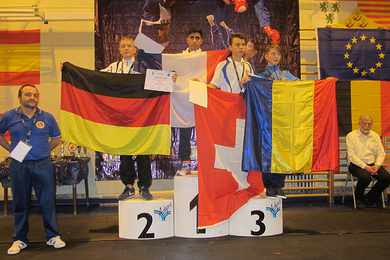 Mehdi Boukhriss, Champion d'Europe Junior -60 kg