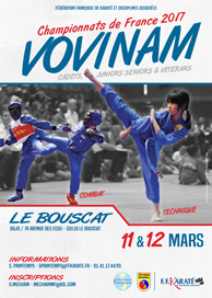 Championnats france vovinam mars2017 aff